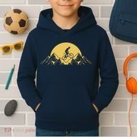 Mountain Bike Downhill Kids Hoodie thumb 2