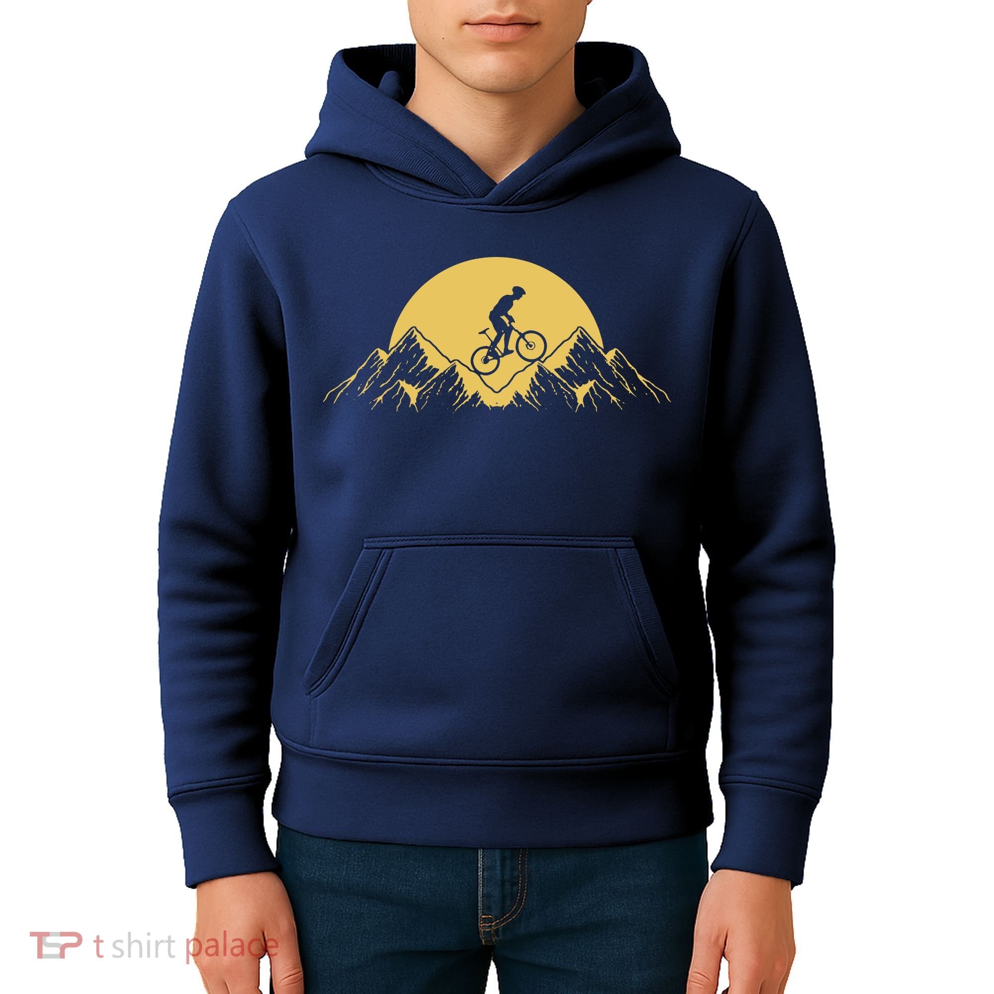 Mountain Bike Downhill Kids Hoodie