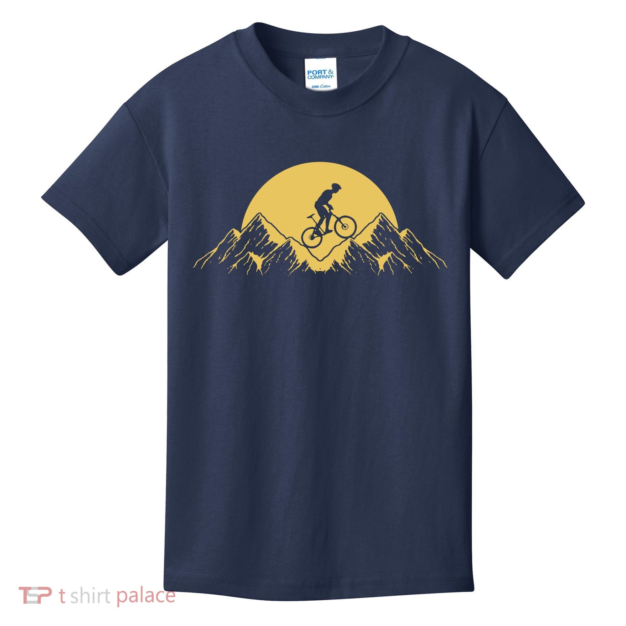 Mountain Bike Downhill Kids T-Shirt