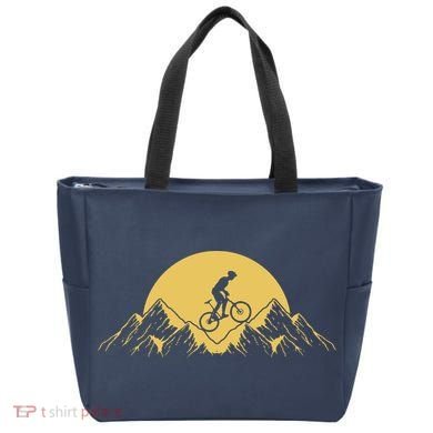 Mountain Bike Downhill Tote Bag
