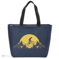 Mountain Bike Downhill Tote Bag thumb 0