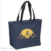 Mountain Bike Downhill Tote Bag thumb 2