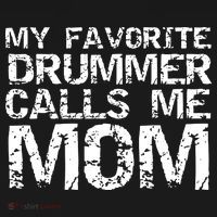 Marching Band Drumline Mom My Favorite Drummer Calls Me Mom Ornament thumb 1
