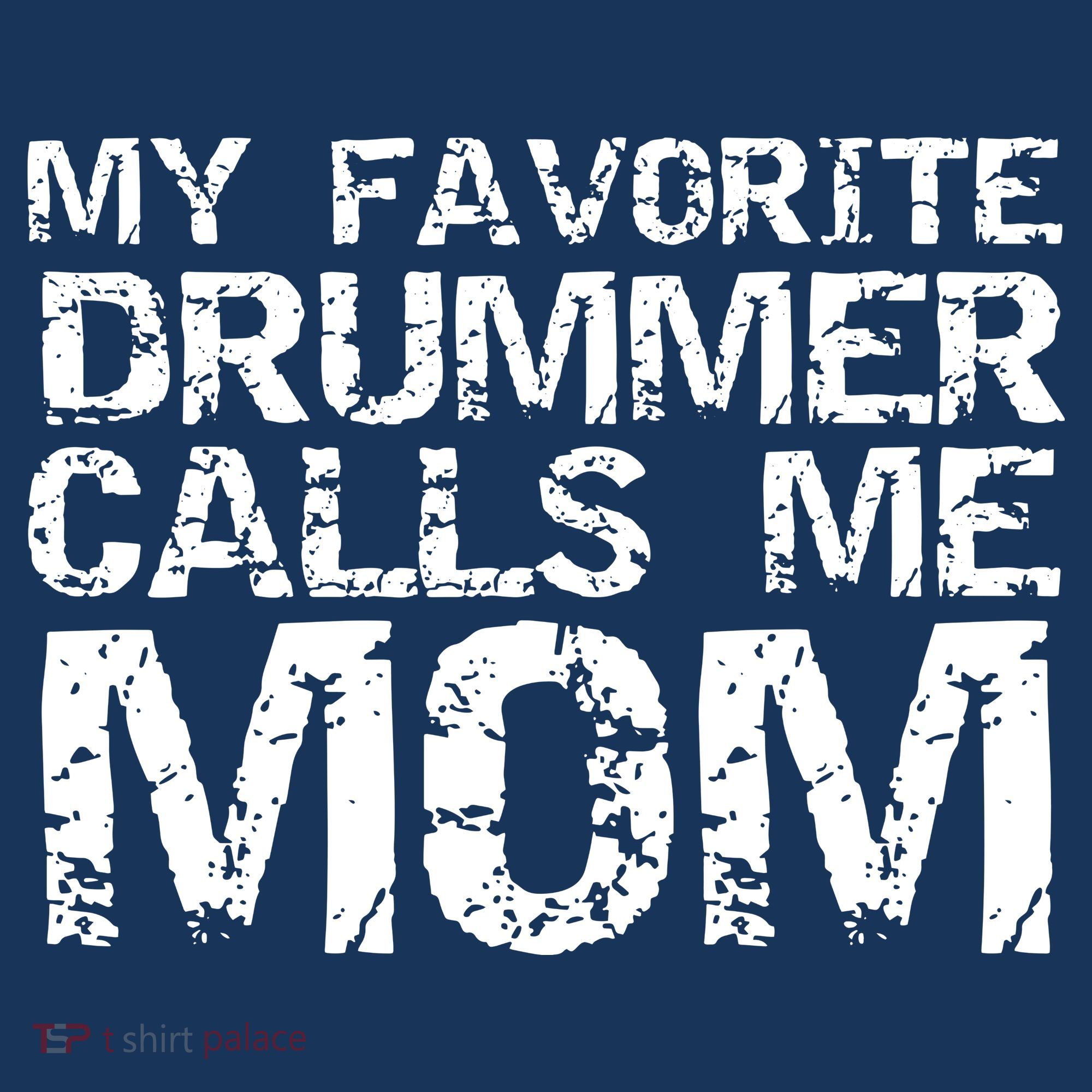 Marching Band Drumline Mom My Favorite Drummer Calls Me Mom Women's Hoodie