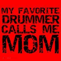 Marching Band Drumline Mom My Favorite Drummer Calls Me Mom Santa Hat thumb 1