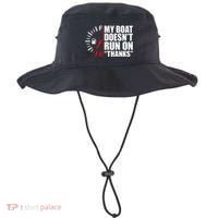 My Boat DoesnT Run On Thanks Boat Owners Bucket Hat thumb 0