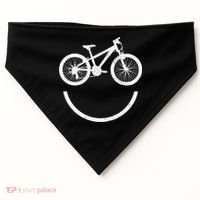 Mountain Bike Downhill Biking Mtb Funny Biker Gift Funny Gift USA-Made Doggie Bandana thumb 0