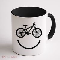 Mountain Bike Downhill Biking Mtb Funny Biker Gift Funny Gift Coffee Mug thumb 1