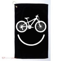 Mountain Bike Downhill Biking Mtb Funny Biker Gift Funny Gift Golf Towel thumb 0