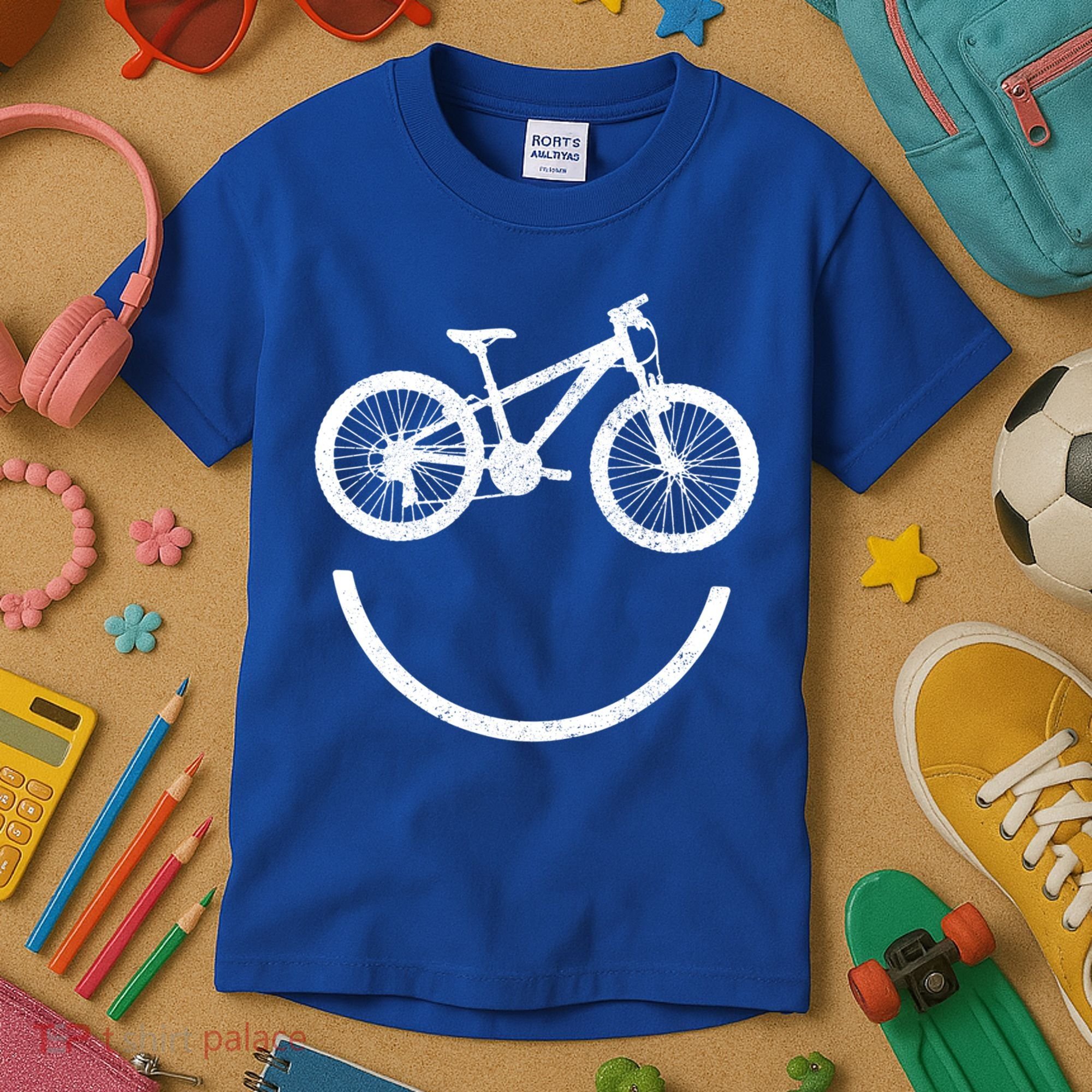 Mountain Bike Downhill Biking Mtb Funny Biker Gift Funny Gift Kids T-Shirt
