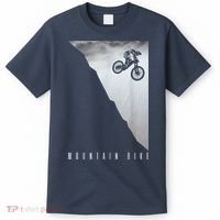 Mountain Bike Downhill MTB Biking Vintage Biker Gift Men T-Shirt thumb 0