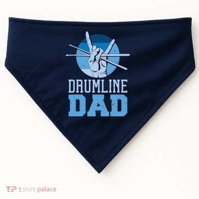 Marching Band Drum Major Drumline Dad USA-Made Doggie Bandana