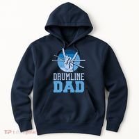 Marching Band Drum Major Drumline Dad Hoodie thumb 0