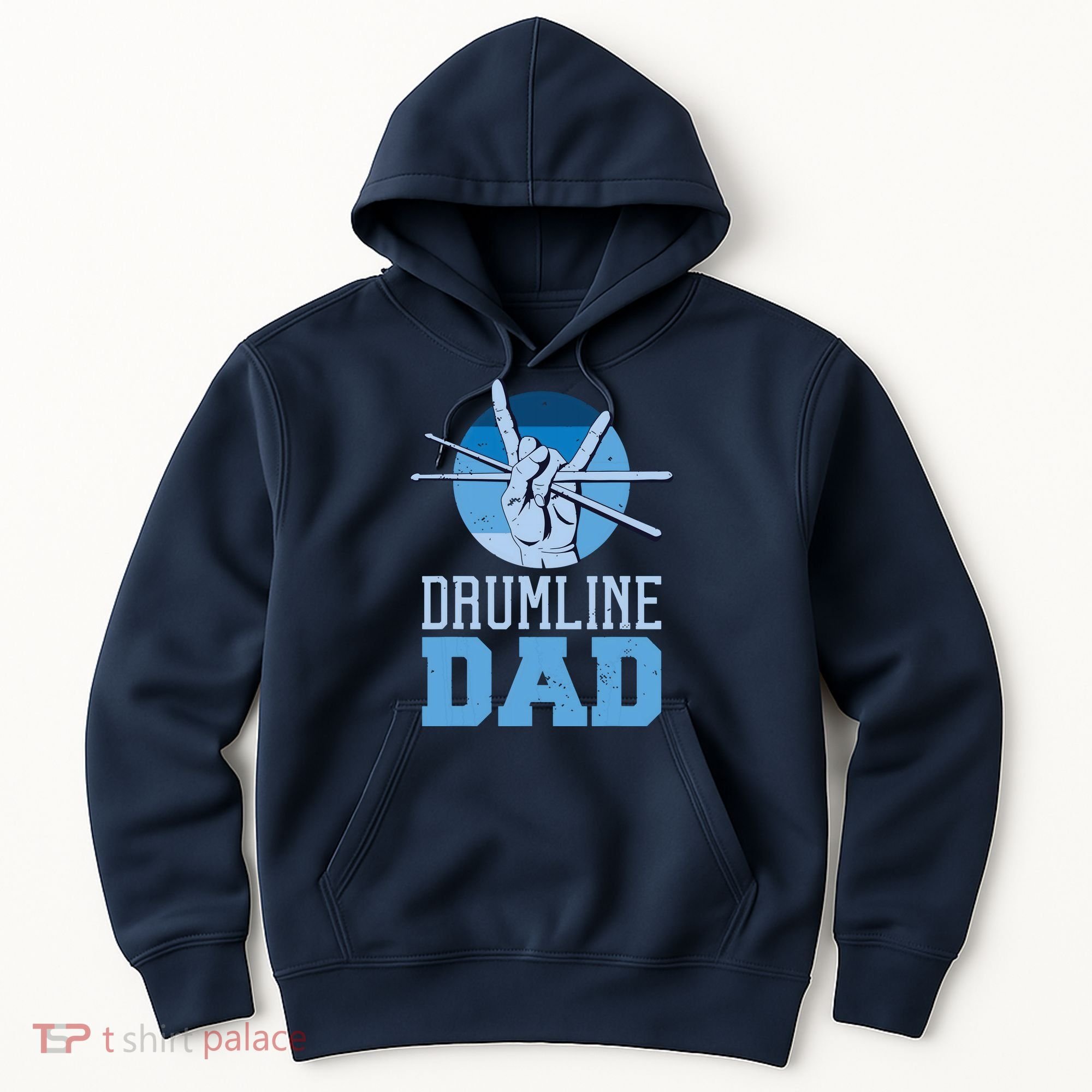 Marching Band Drum Major Drumline Dad Hoodie