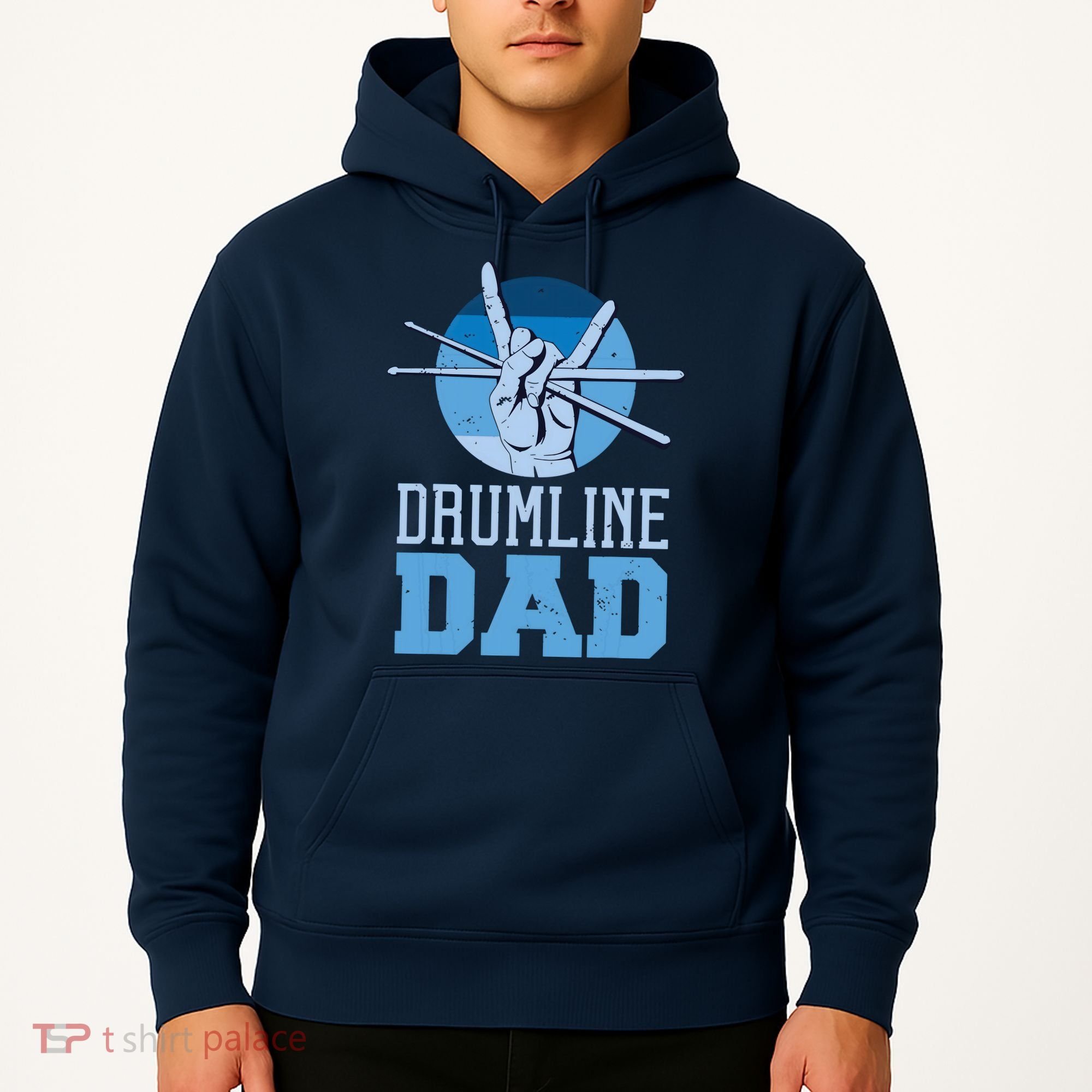 Marching Band Drum Major Drumline Dad Hoodie