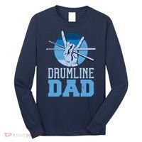 Marching Band Drum Major Drumline Dad Long Sleeve Shirt thumb 0
