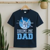 Marching Band Drum Major Drumline Dad T-Shirt thumb 2