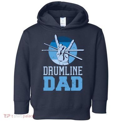 Marching Band Drum Major Drumline Dad Toddler Hoodie