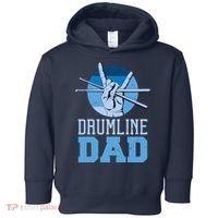Marching Band Drum Major Drumline Dad Toddler Hoodie thumb 0