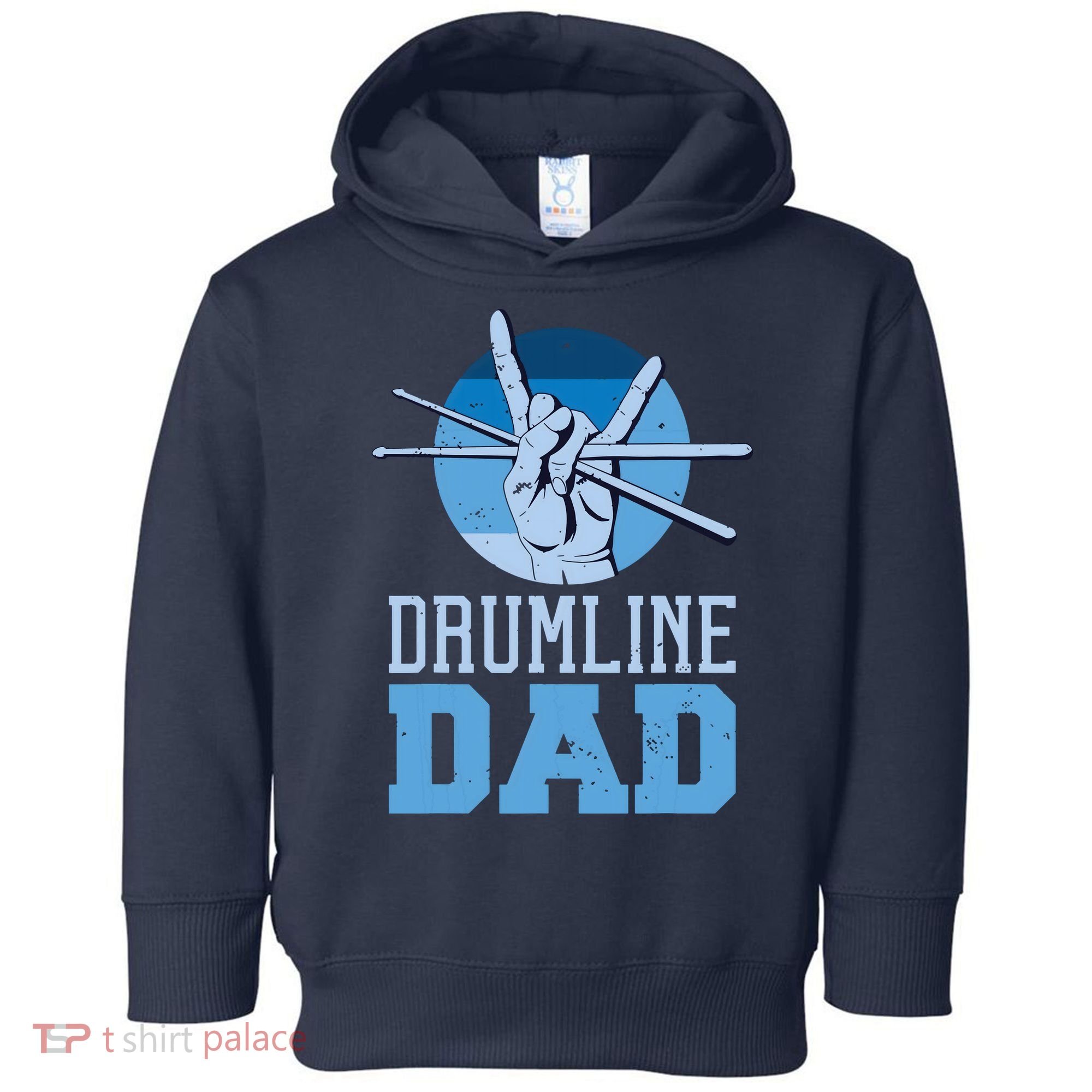 Marching Band Drum Major Drumline Dad Toddler Hoodie