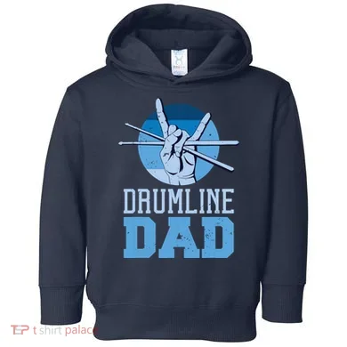 Marching Band Drum Major Drumline Dad Toddler Hoodie