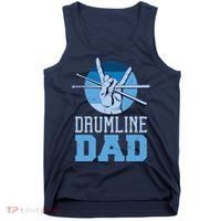 Marching Band Drum Major Drumline Dad Tank Top thumb 0