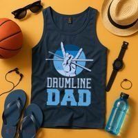 Marching Band Drum Major Drumline Dad Tank Top thumb 4