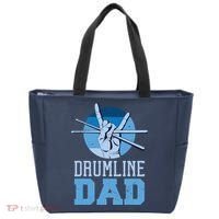 Marching Band Drum Major Drumline Dad Tote Bag thumb 0