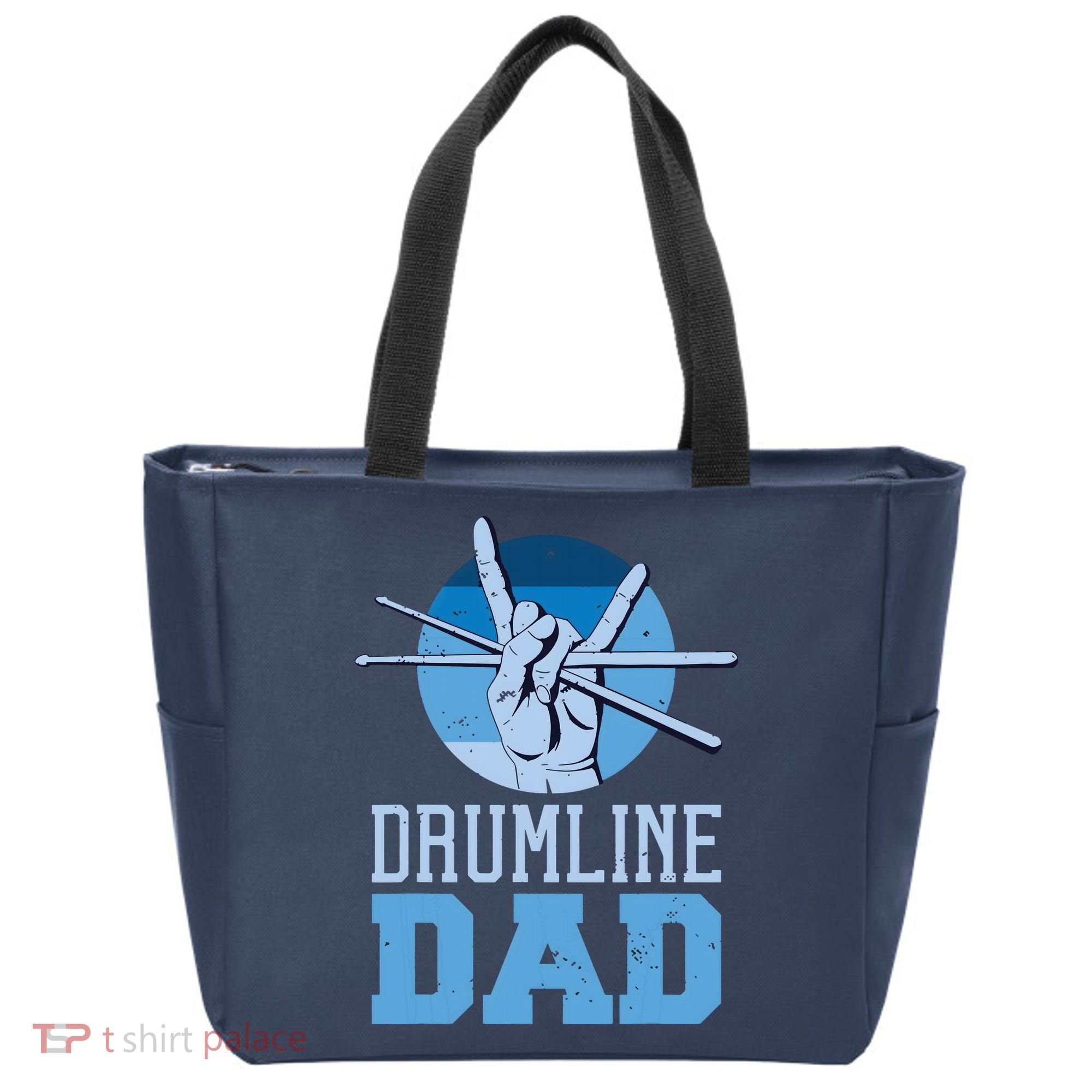 Marching Band Drum Major Drumline Dad Tote Bag