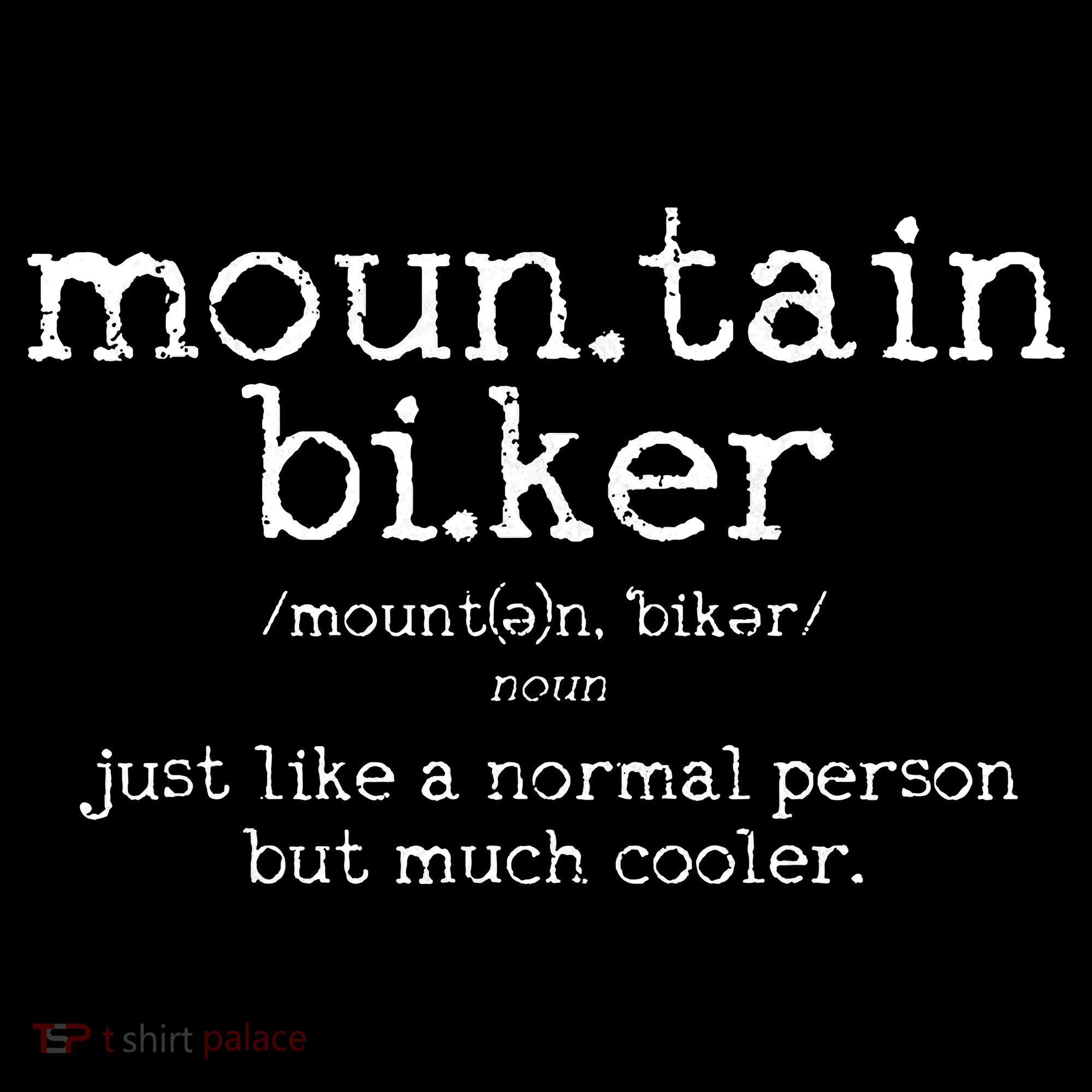 Mountain Biker Definition Funny MTB Downhill Biking Gift USA-Made Doggie Bandana