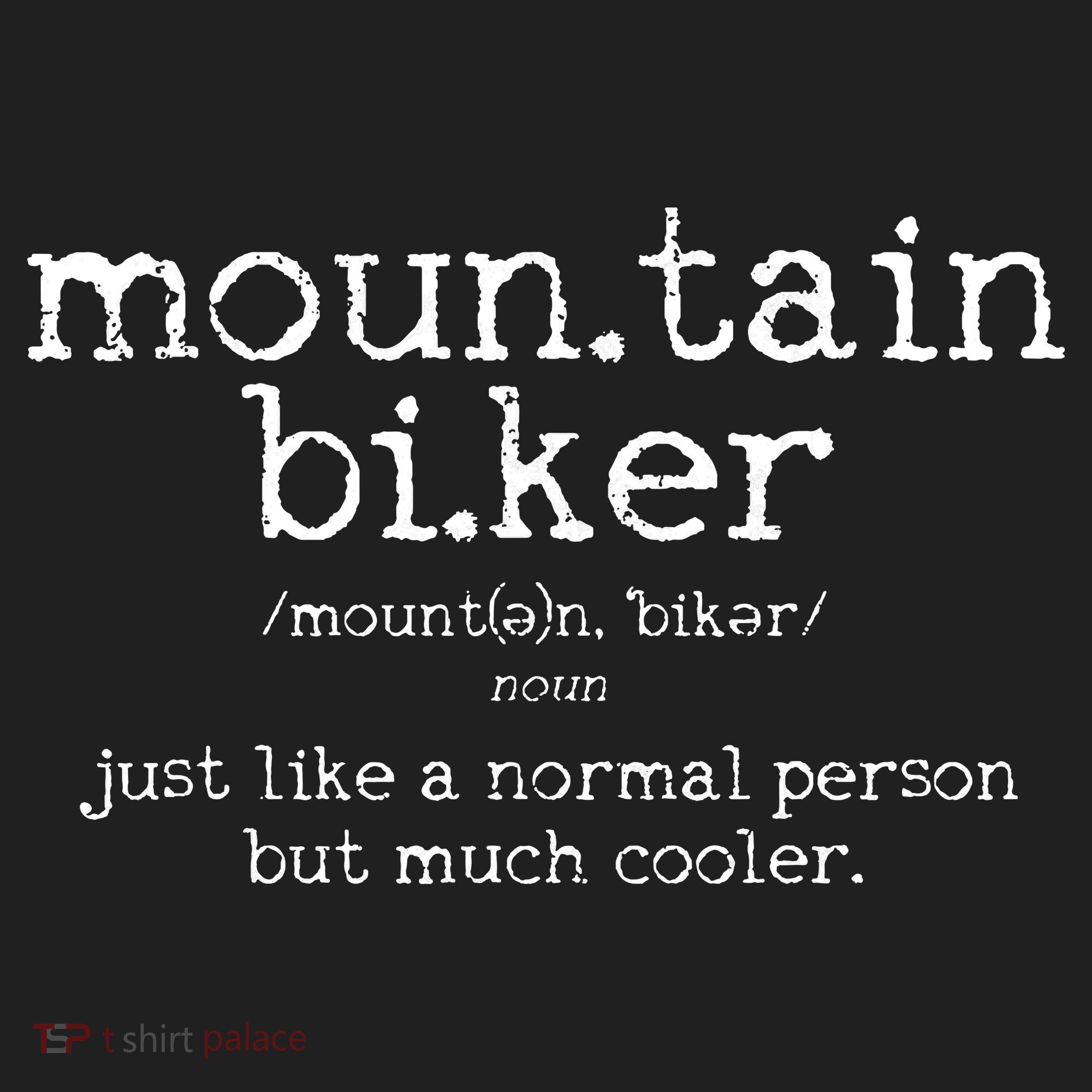 Mountain Biker Definition Funny MTB Downhill Biking Gift Hat