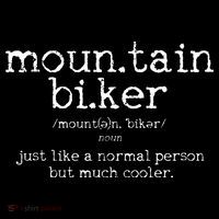 Mountain Biker Definition Funny MTB Downhill Biking Gift Women's Long Sleeve Shirt thumb 2