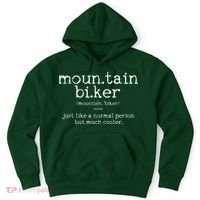 Mountain Biker Definition Funny MTB Downhill Biking Gift Hoodie thumb 0