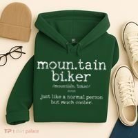 Mountain Biker Definition Funny MTB Downhill Biking Gift Hoodie thumb 4