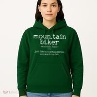 Mountain Biker Definition Funny MTB Downhill Biking Gift Hoodie thumb 5