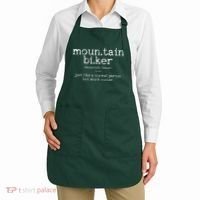 Mountain Biker Definition Funny MTB Downhill Biking Gift Apron thumb 2
