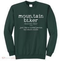 Mountain Biker Definition Funny MTB Downhill Biking Gift Sweatshirt thumb 0