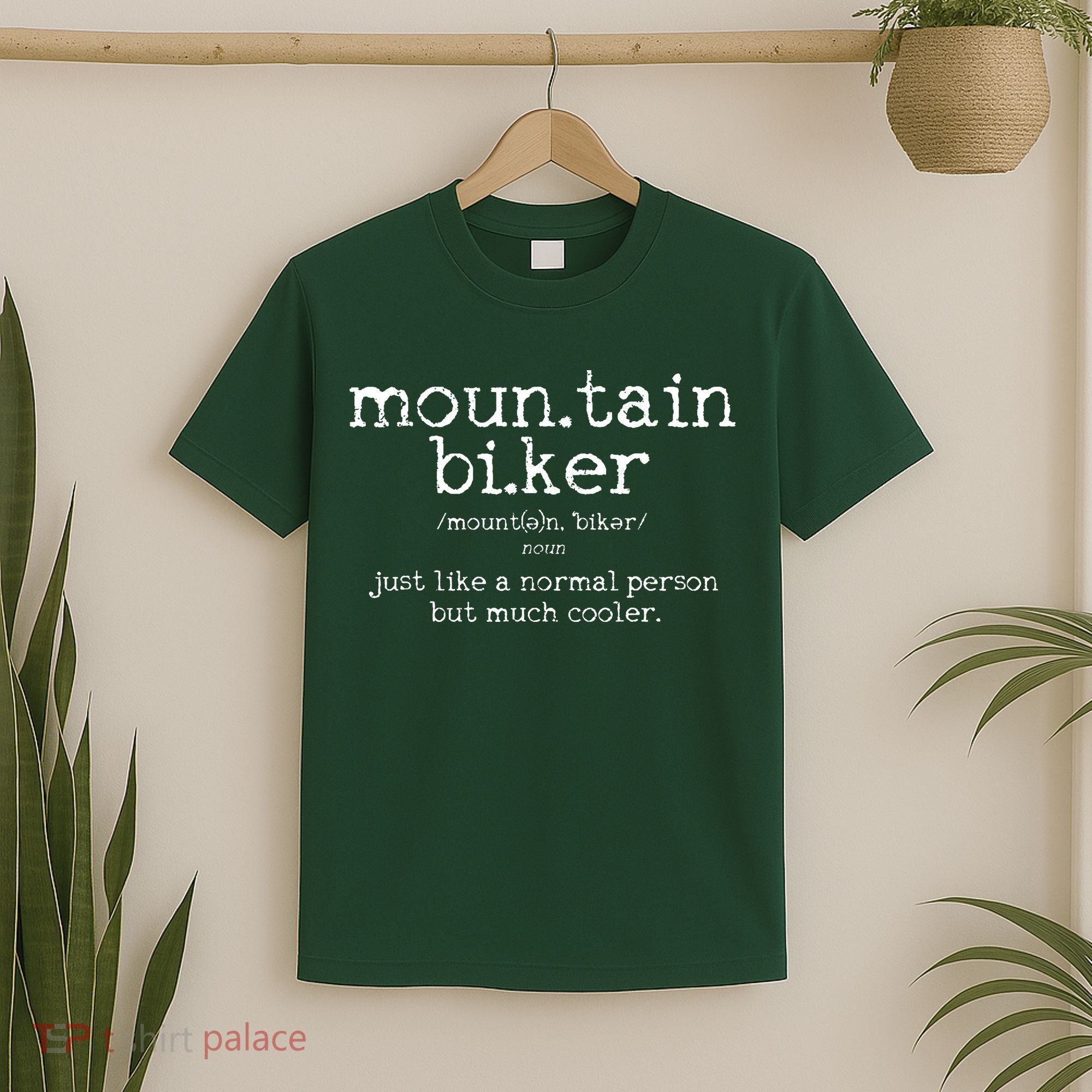 Mountain Biker Definition Funny MTB Downhill Biking Gift T-Shirt