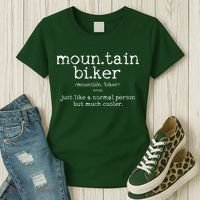 Mountain Biker Definition Funny MTB Downhill Biking Gift Women's T-Shirt thumb 3