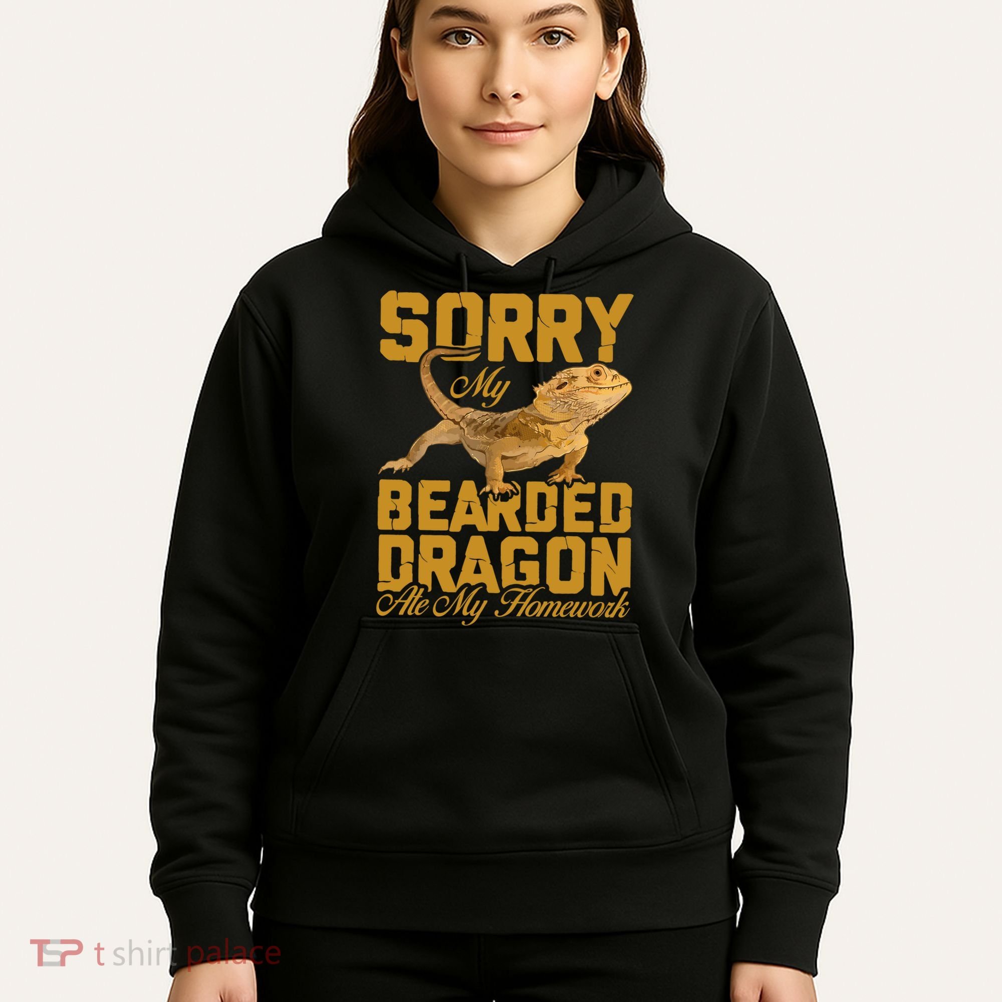My Bearded Dragon Ate My Homework Bearded Dragon Hoodie