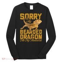 My Bearded Dragon Ate My Homework Bearded Dragon Long Sleeve Shirt thumb 0