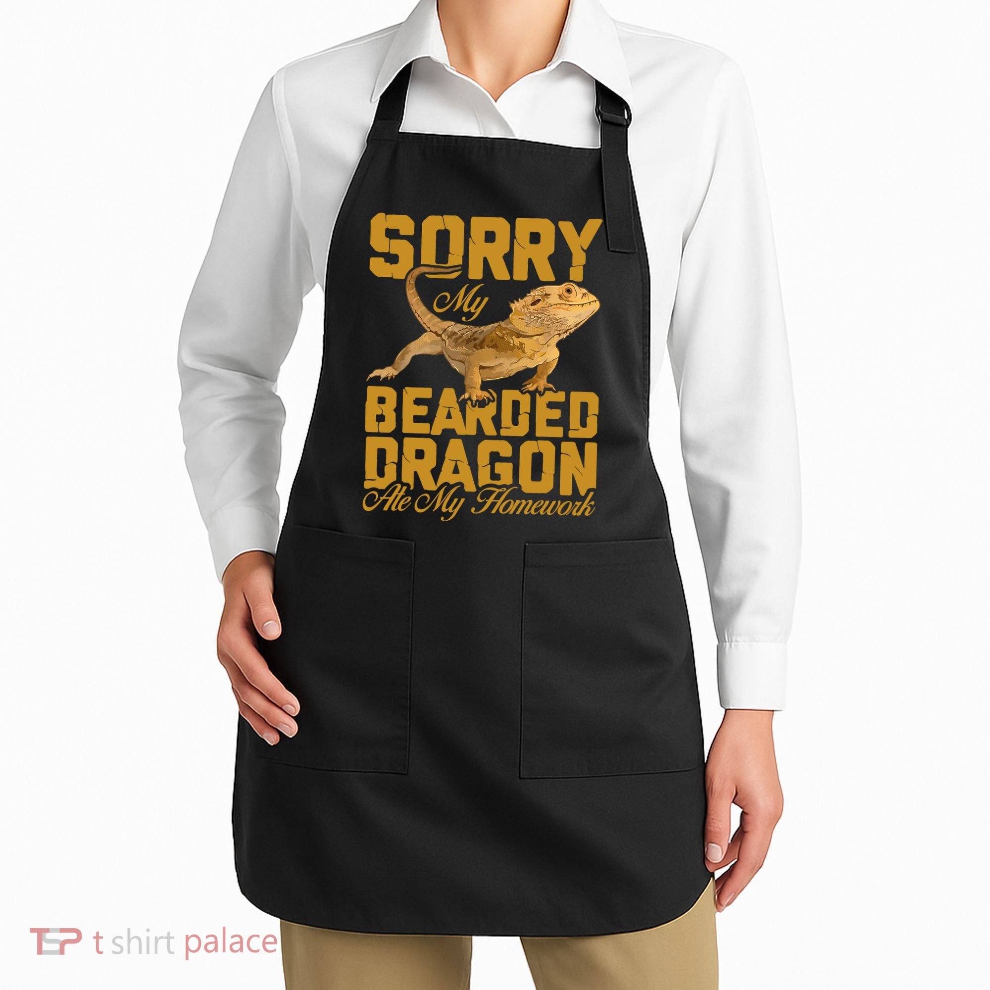 My Bearded Dragon Ate My Homework Bearded Dragon Apron