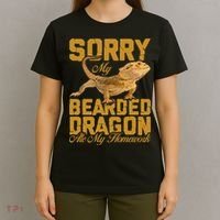 My Bearded Dragon Ate My Homework Bearded Dragon T-Shirt thumb 4