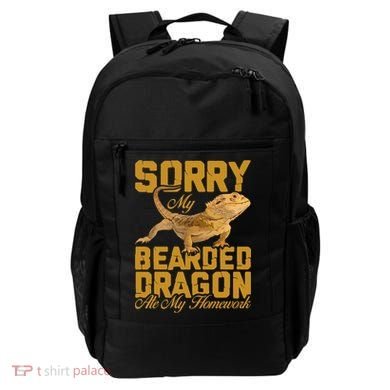 My Bearded Dragon Ate My Homework Bearded Dragon Backpack