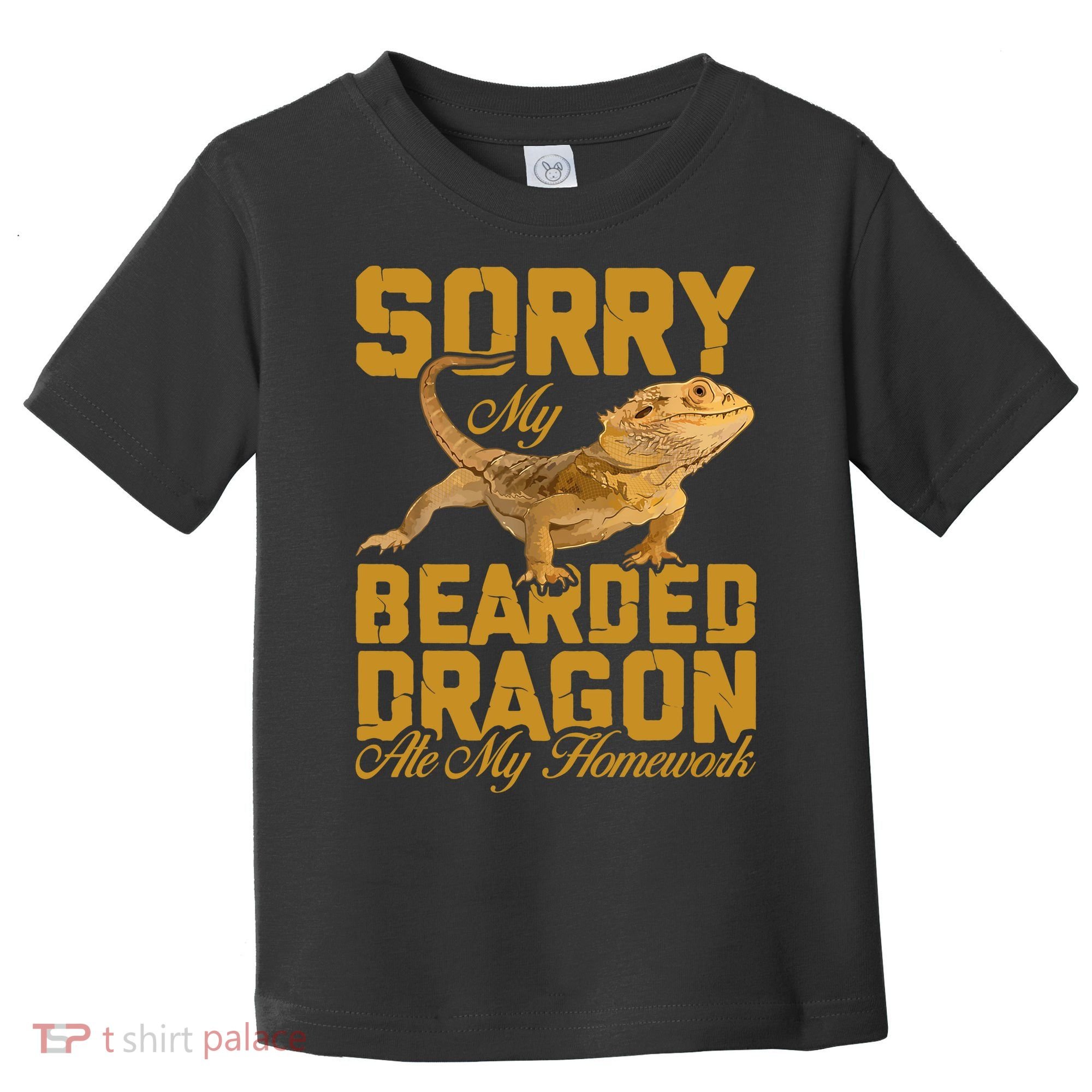 My Bearded Dragon Ate My Homework Bearded Dragon Toddler T-Shirt