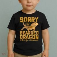 My Bearded Dragon Ate My Homework Bearded Dragon Toddler T-Shirt thumb 2