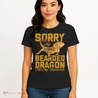 My Bearded Dragon Ate My Homework Bearded Dragon Women's T-Shirt thumb 4