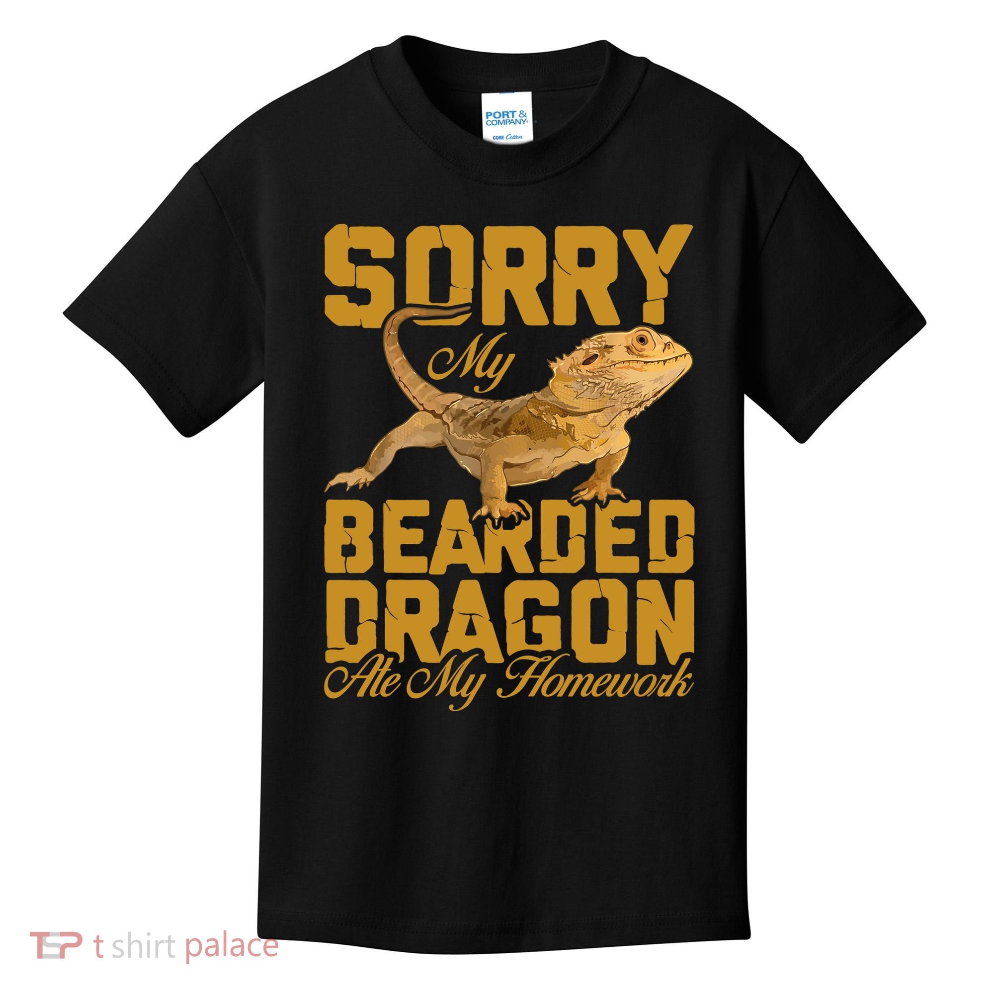 My Bearded Dragon Ate My Homework Bearded Dragon Kids T-Shirt