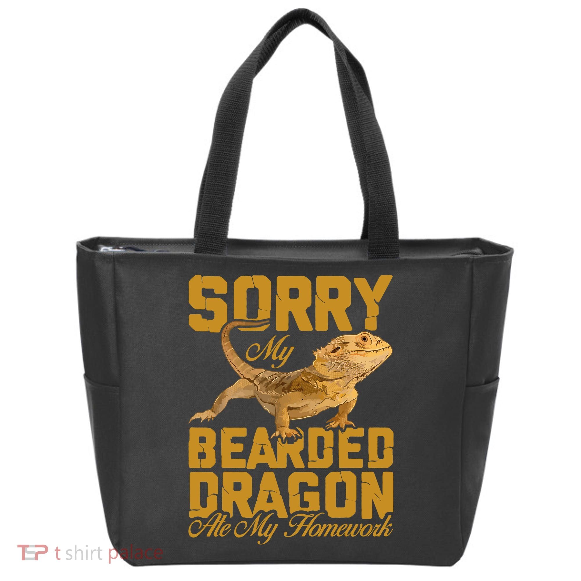 My Bearded Dragon Ate My Homework Bearded Dragon Tote Bag