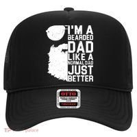 Mens Bearded Dad Shirt Funny Beard Humor Father's Day Gift Idea Hat thumb 0